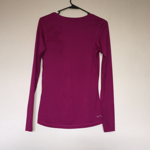 NIKE LONG SLEEVE - PINK - Picture 4 of 4